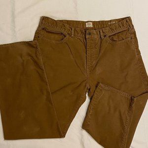 Dockers Tan/Brown Corduroy mens slacks